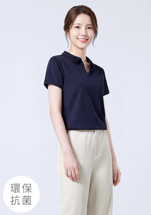舒適.MIT永續環保材質-抗UV吸排抗菌polo衫