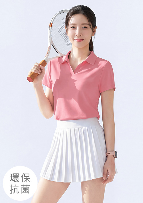 舒適.MIT永續環保材質-抗UV吸排抗菌polo衫
