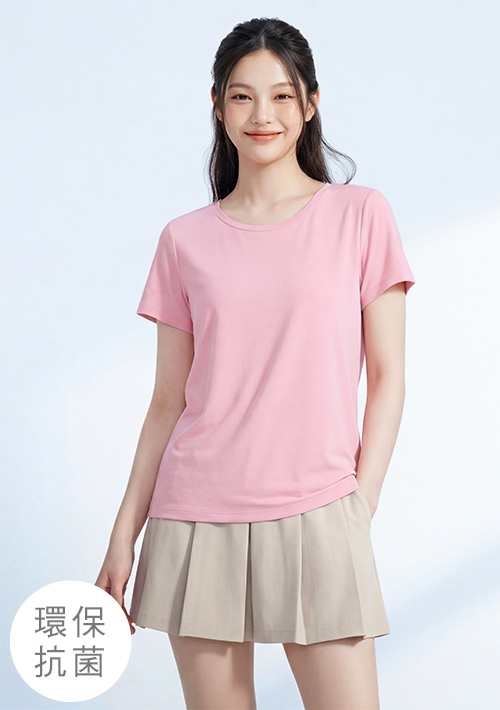 【限時$199】舒適.MIT永續環保材質-抗UV吸排抗菌圓領上衣