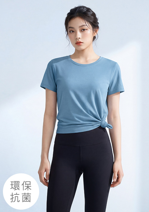 【限時$199】舒適.MIT永續環保材質-抗UV吸排抗菌圓領上衣