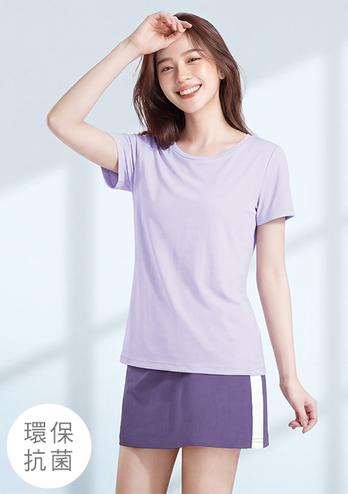 【限時$199】舒適.MIT永續環保材質-抗UV吸排抗菌圓領上衣