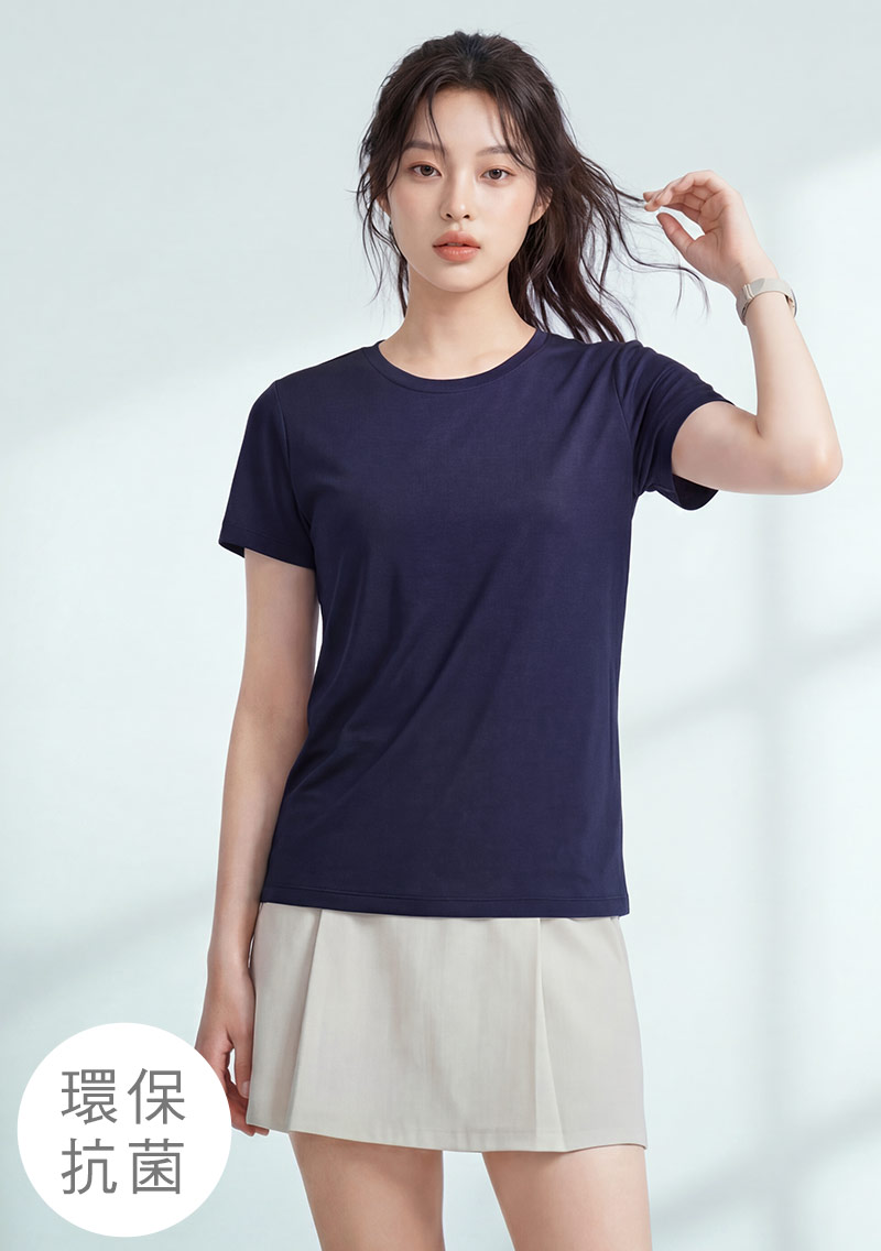 【限時$199】舒適.MIT永續環保材質-抗UV吸排抗菌圓領上衣