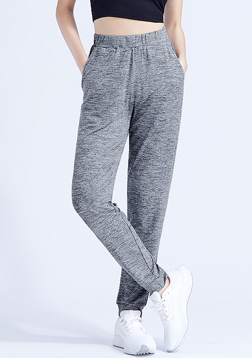 抗UV吸排束口涼感長褲