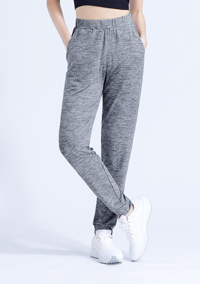 抗UV吸排束口涼感長褲