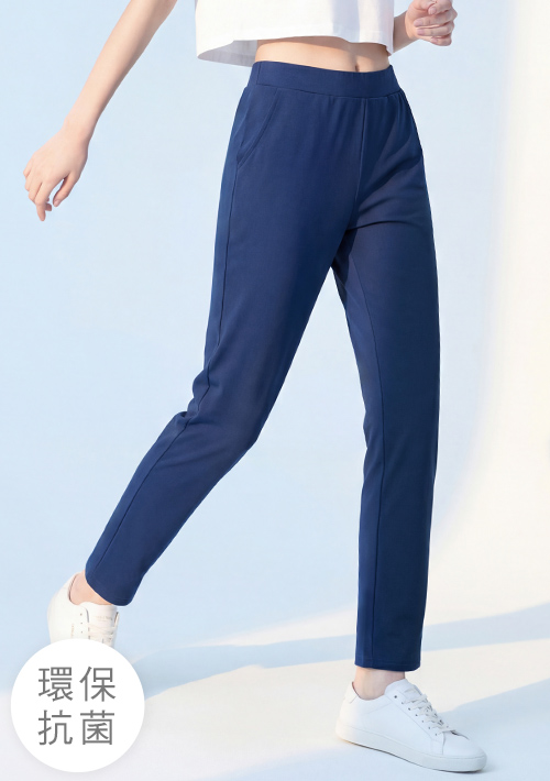 舒適.MIT永續環保材質-抗UV吸排抗菌長褲