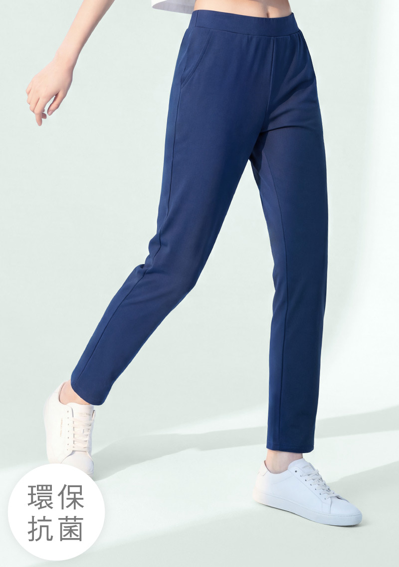 舒適.MIT永續環保材質-抗UV吸排抗菌長褲