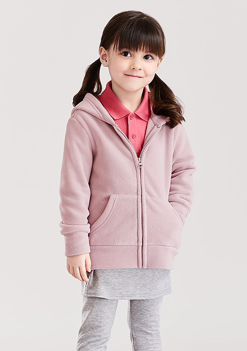 保暖.MIT永續環保材質-Fleece保暖連帽外套-童裝