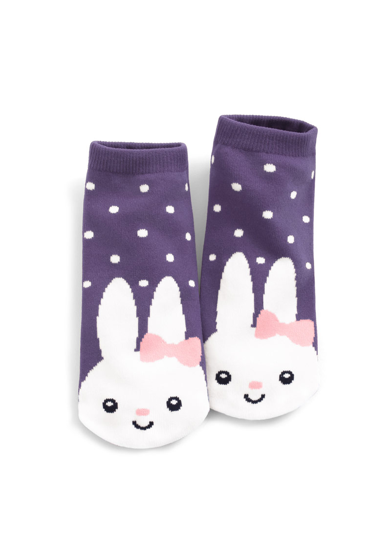 蝴蝶結兔兔短襪