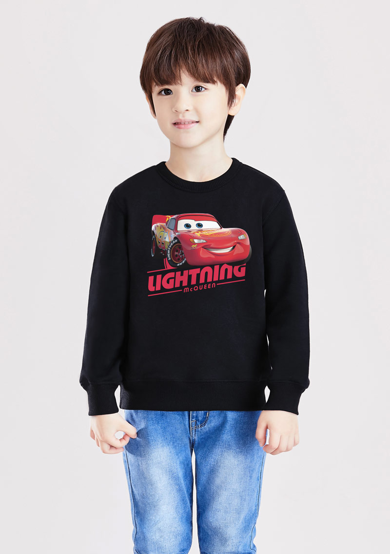 迪士尼Cars系列刷毛印花T恤-01-童裝