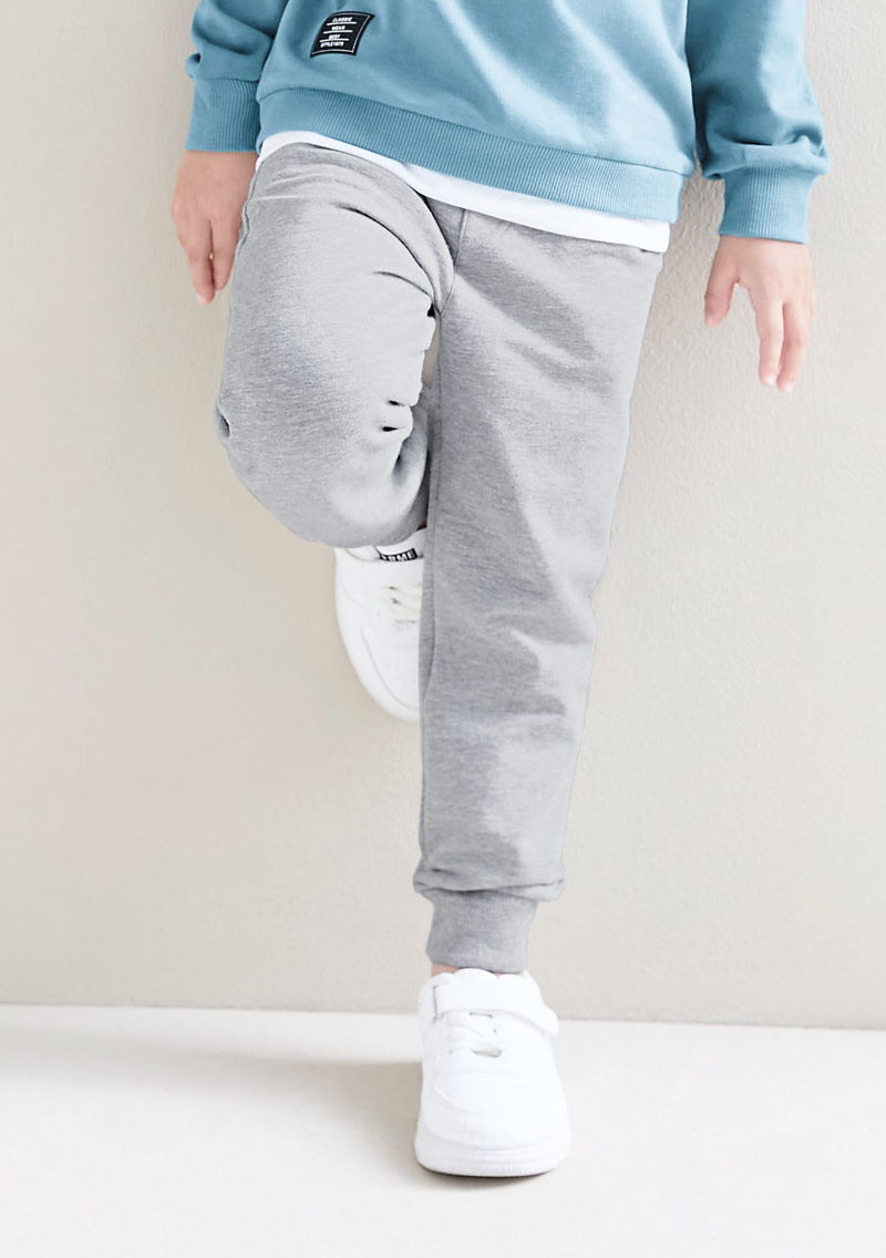 毛圈束口長褲-童裝