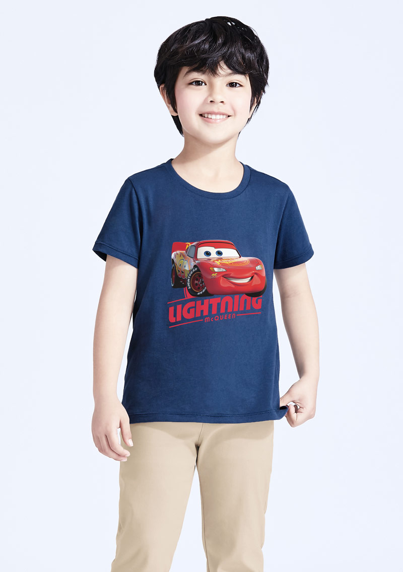 迪士尼Cars系列純棉印花T恤-童裝-03