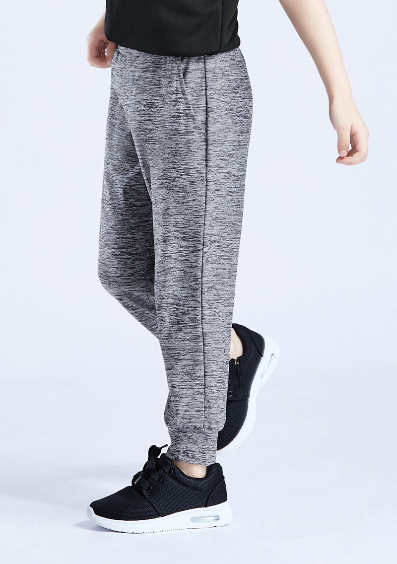 抗UV吸排束口涼感長褲-童裝