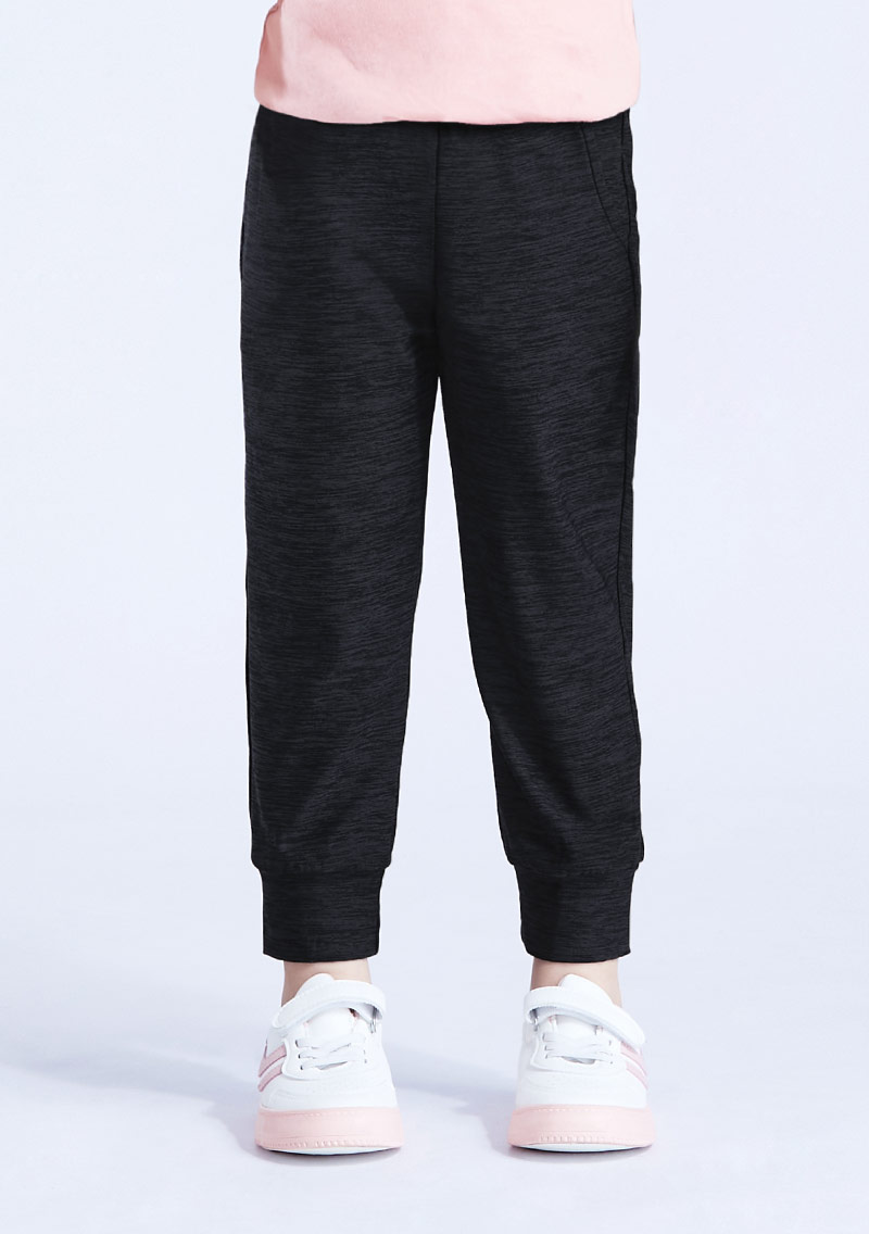 【限時$210】抗UV吸排束口涼感長褲-童裝