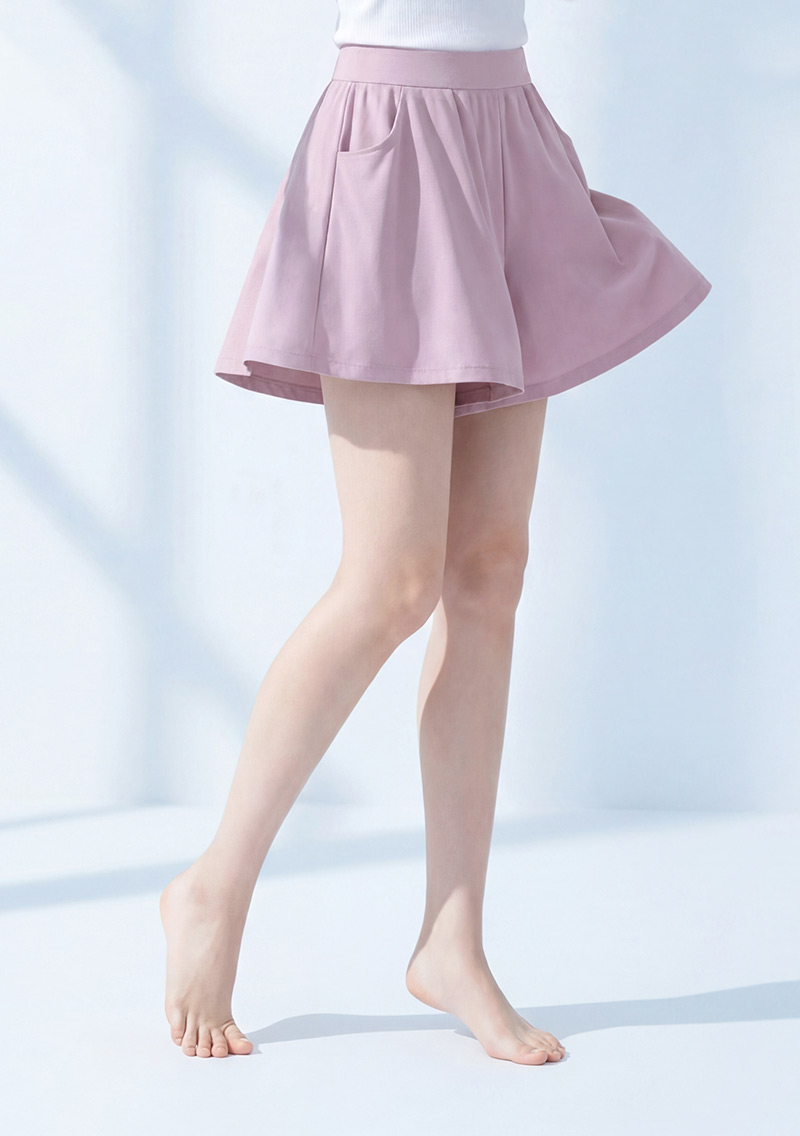 【限時$199】特級彈性吸排涼感短褲裙