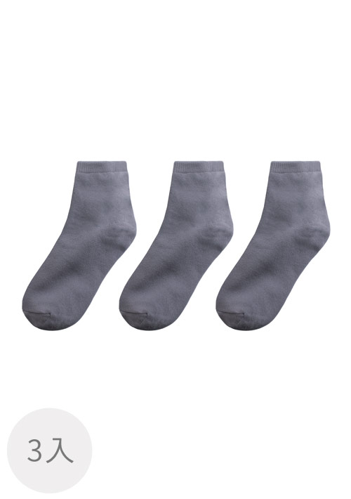 特級素色中筒襪(3入)