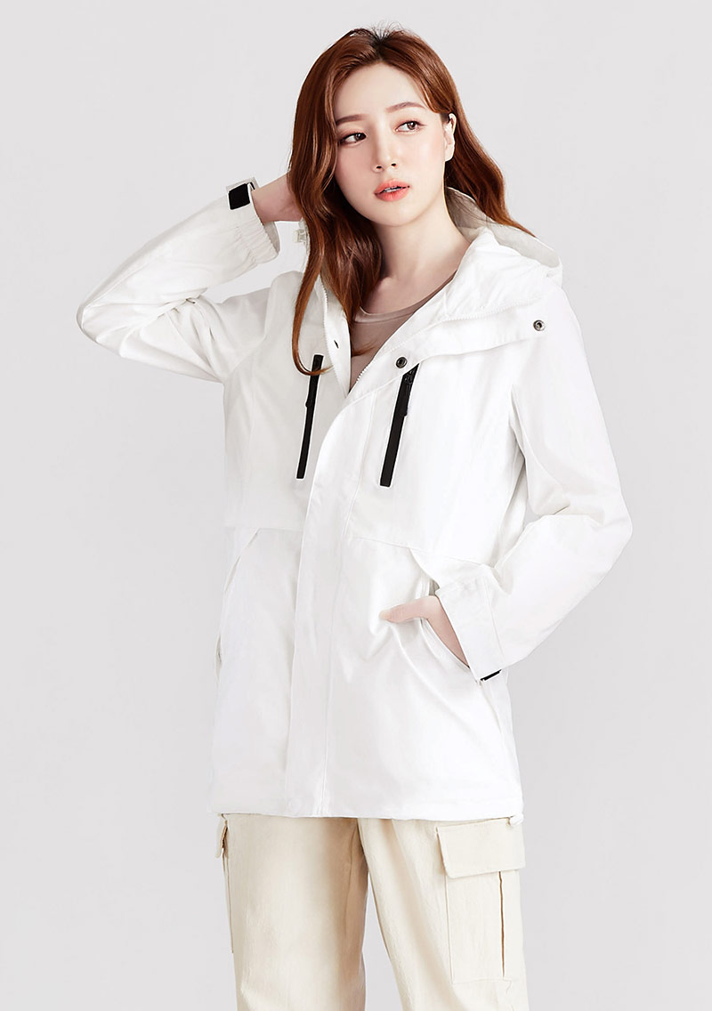 【現省百元】防潑水機能連帽外套